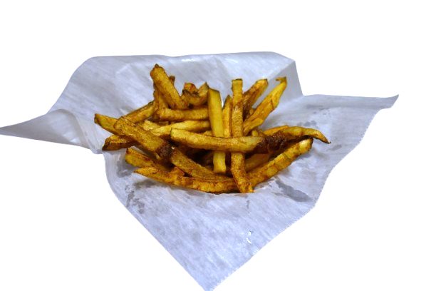 Fresh hand-cut fries